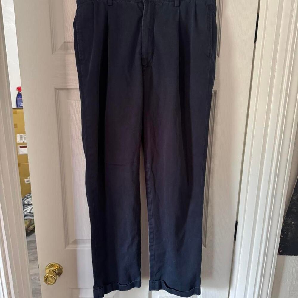 Navy blue Nautica chino pants- Size 34W X 32L